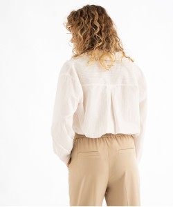 Chemise large manches longues rayée femme - LuluCastagnette
